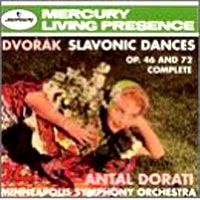 Dvorak Slavonic Dances, Op 42 & 72 Dorati артикул 10137b.