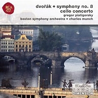 Charles Munch Dvorak Symphony No 8 / Cello Concerto артикул 10146b.