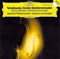 Peter Tchaikovsky / Antonin Dvorak Serenade for Strings Herbert von Karajan артикул 10152b.
