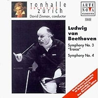 David Zinman Beethoven Symphonies No 3 "Eroica" & No 4 артикул 10217b.