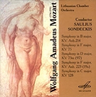 Wolfgang Amadeus Mozart Conductor Saulus Sondeckis артикул 10379b.