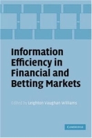 Information Efficiency in Financial and Betting Markets артикул 10317b.